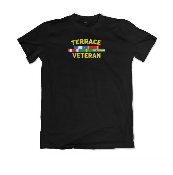 Norra T-Shirt Terrace Veteran on Black